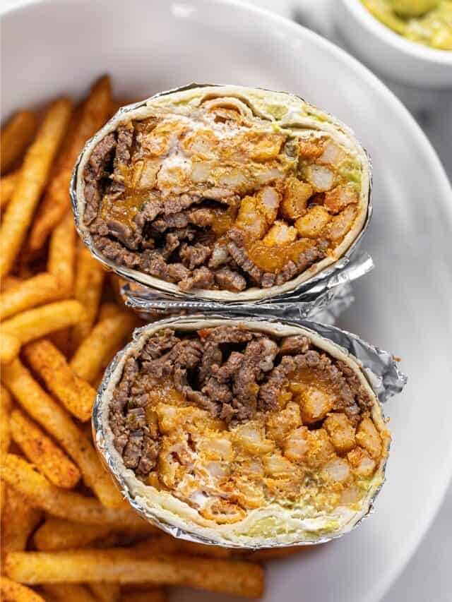 How to Make a California Burrito