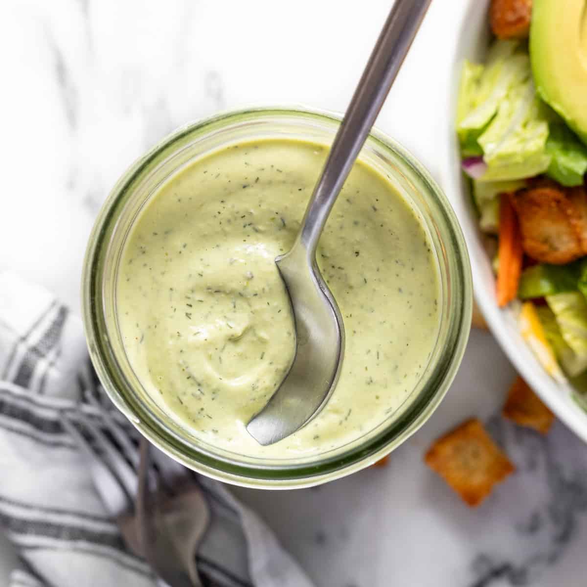 5 Minute Avocado Lime Ranch Dressing (Chick-fil-A Copycat)