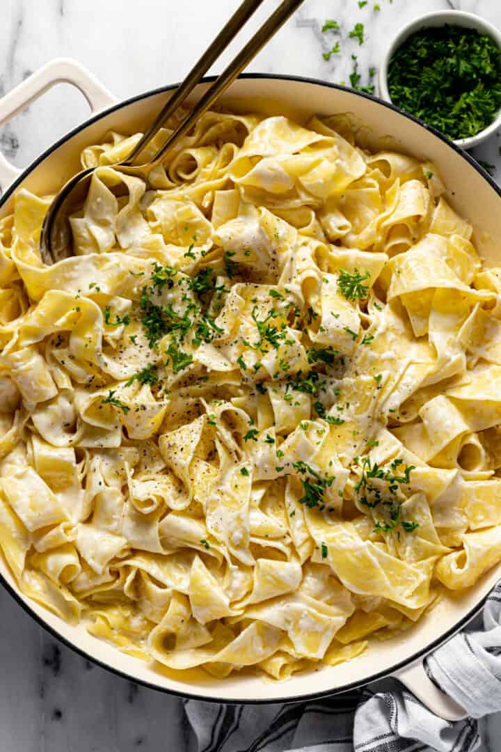 20-Minute Creamy Lemon Pasta - Midwest Foodie