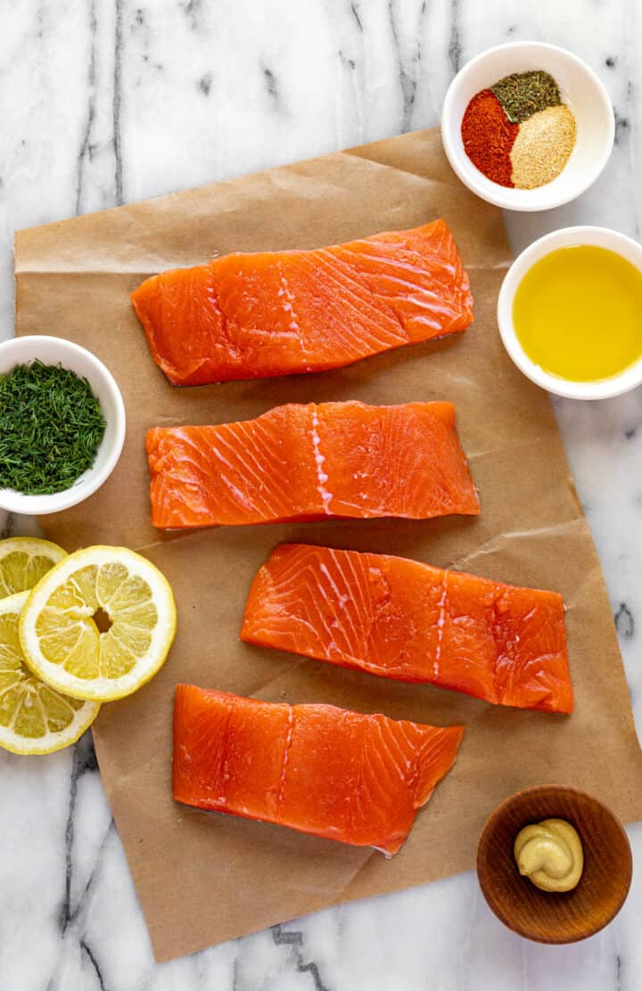 The Easiest Air Fryer Salmon Recipe - Midwest Foodie