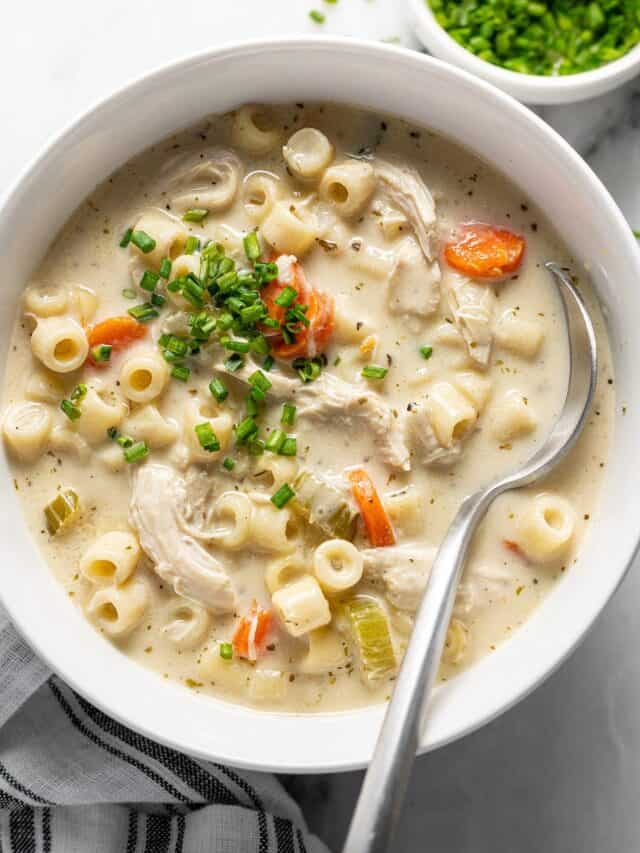 How to Make Creamy Chicken Soup