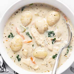 Olive Garden Chicken Gnocchi Soup Recipe - Midwest Foodie