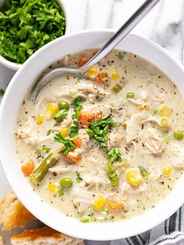 How to Make Chicken Pot Pie Soup