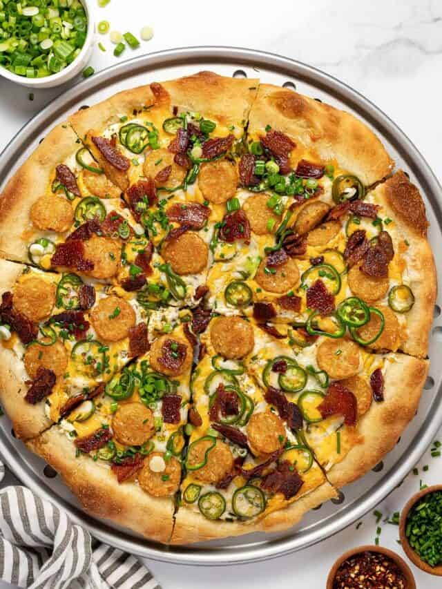 How to Make Jalapeno Popper Pizza