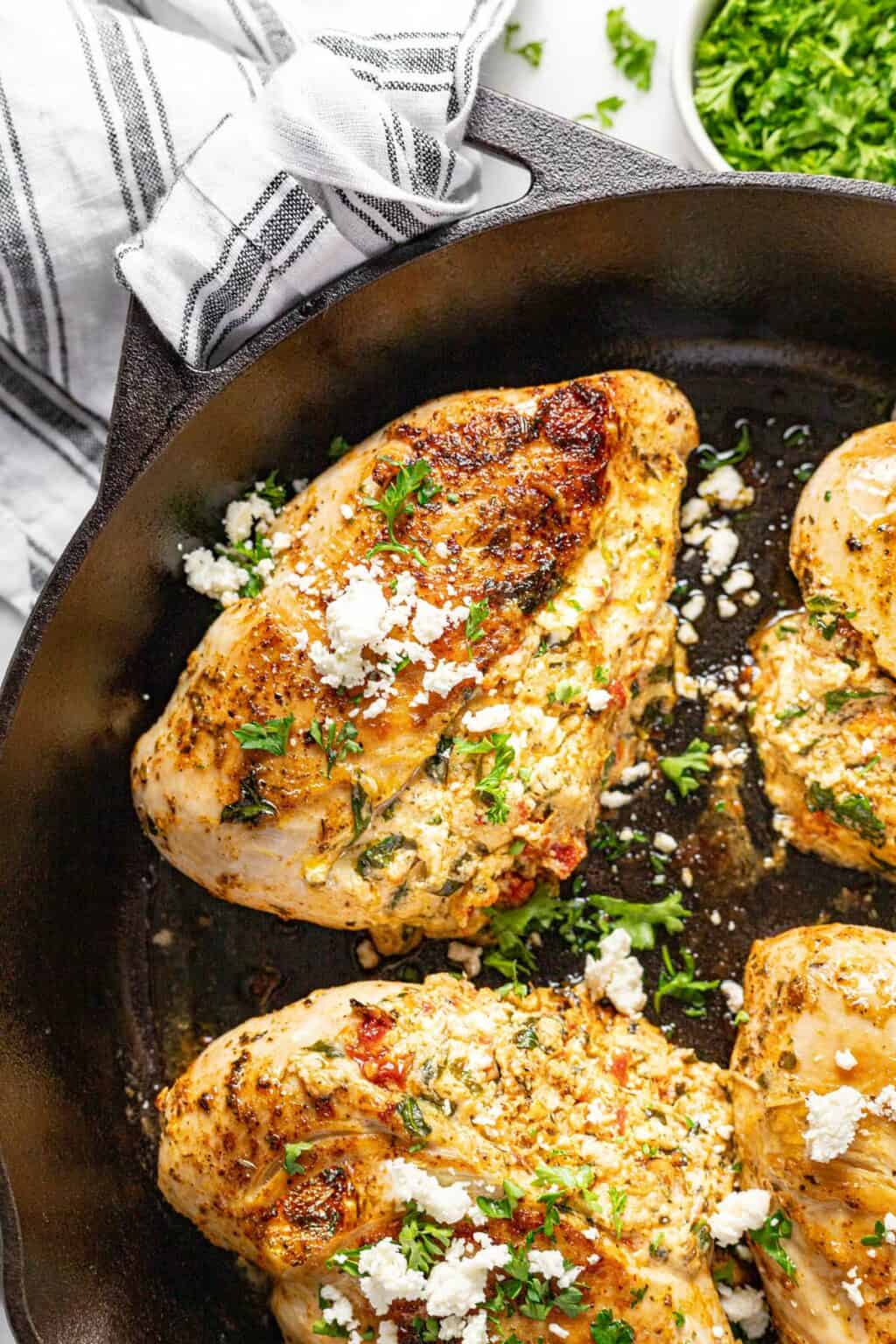 Easy Stuffed Chicken Breast Recipe - Midwest Foodie