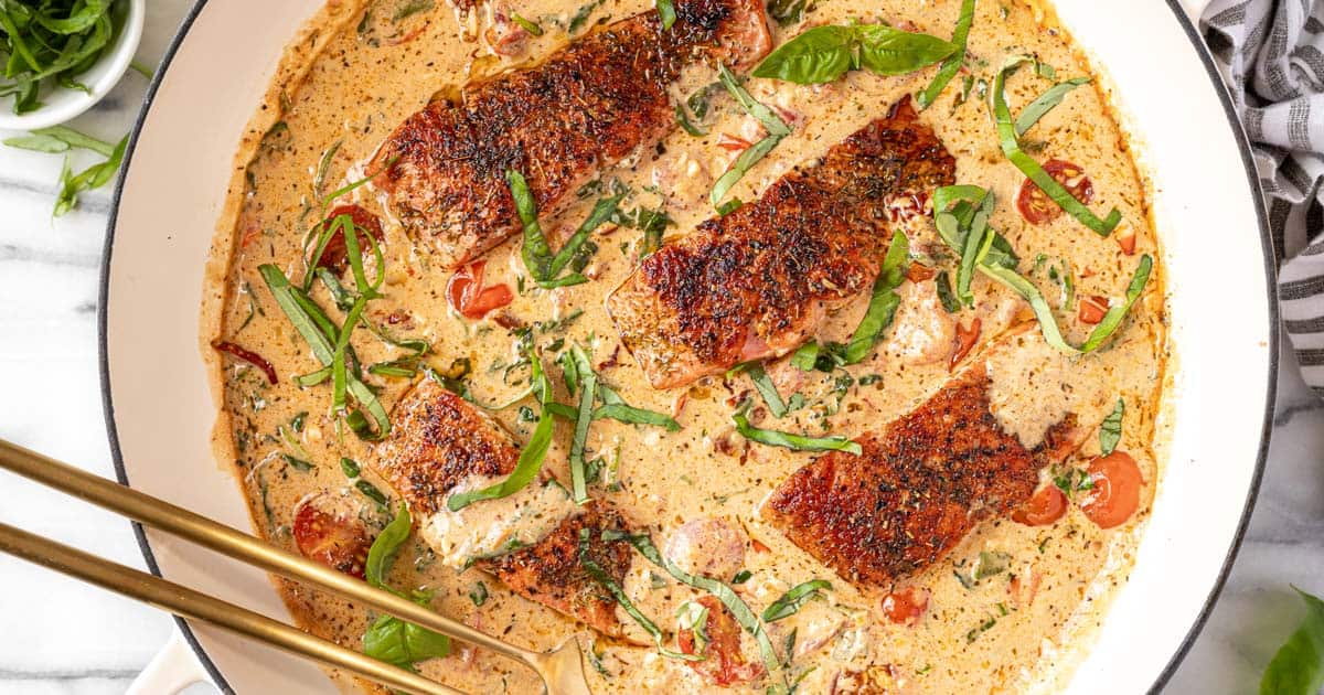 Tuscan salmon.