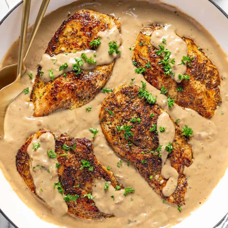 Skillet Chicken with Cream of Mushroom Soup