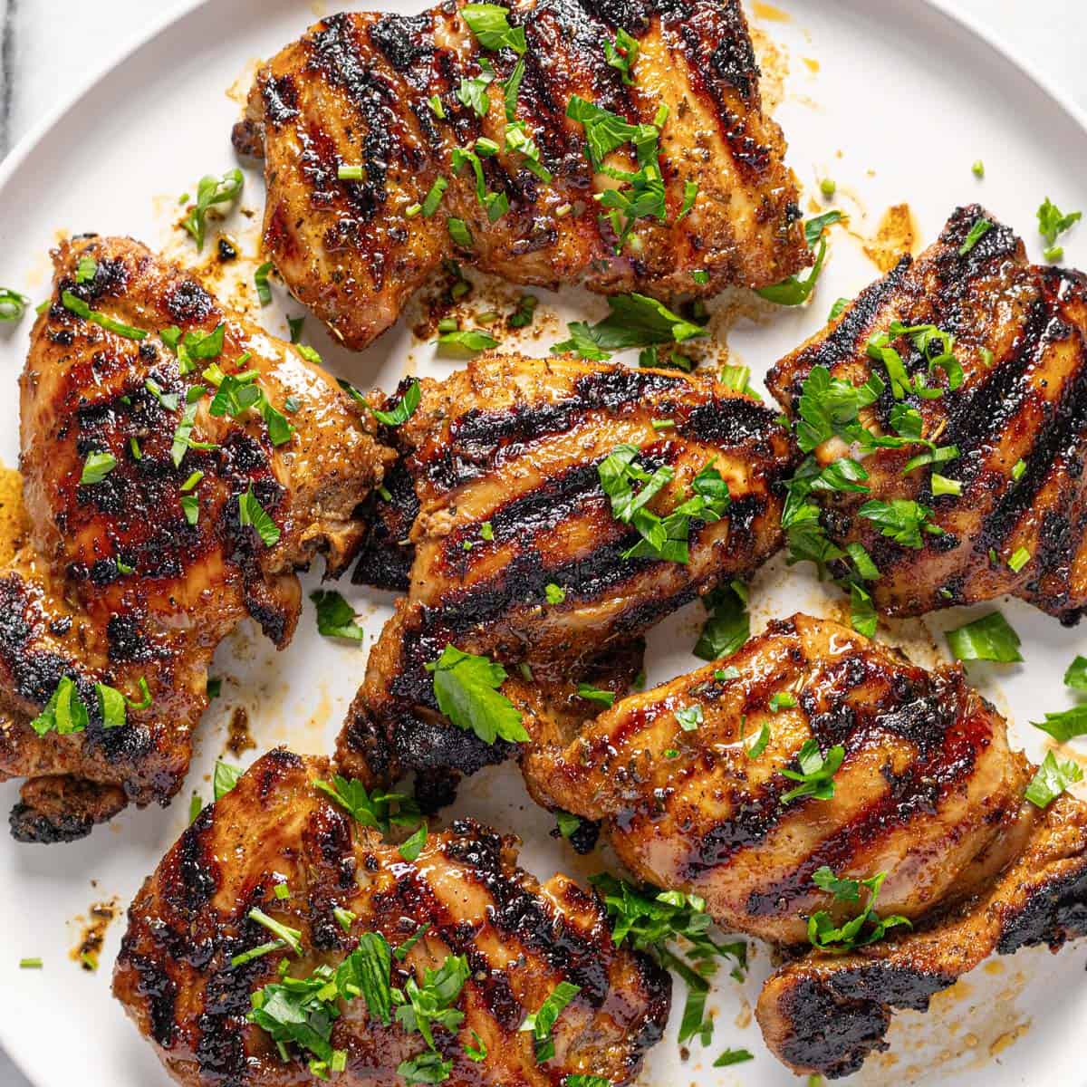 The Best Grilled Chicken Thighs Recipe