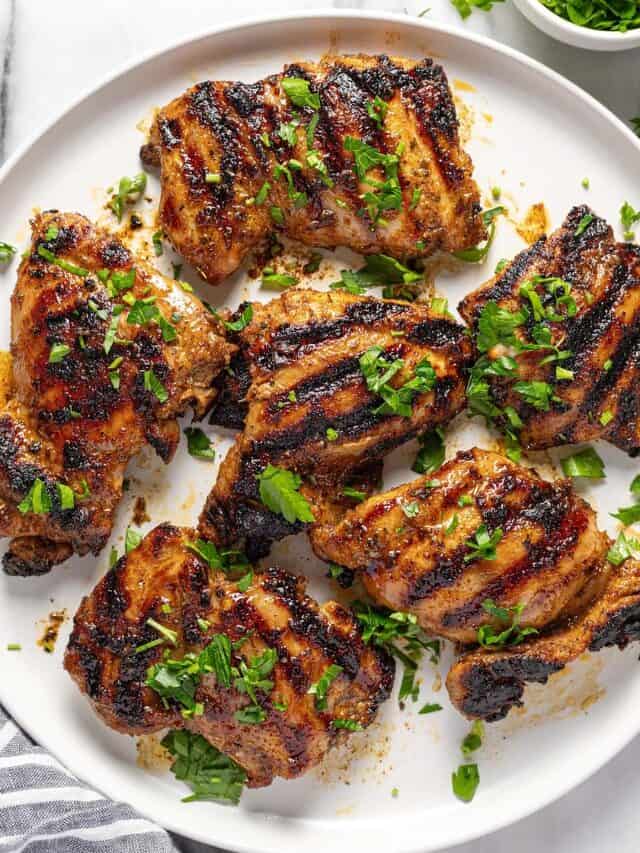 How to Make Grilled Chicken Thighs