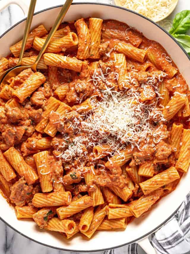 How to Make Rigatoni Pasta - Midwest Foodie