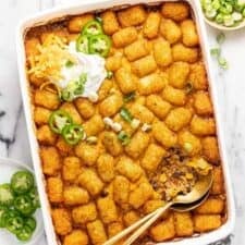 Easy Cowboy Casserole (NO CONDENSED SOUP!) - Midwest Foodie