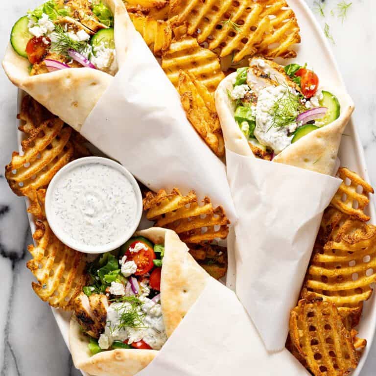 The Easiest Chicken Gyro Recipe