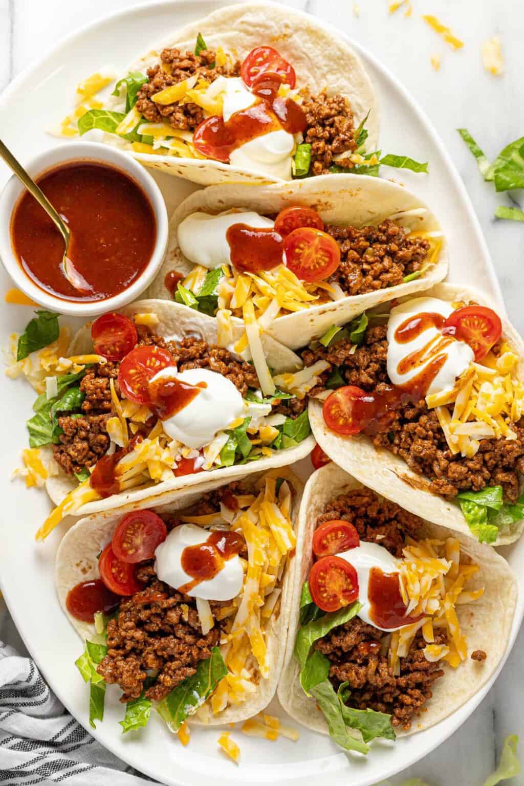 15 Minute Ground Beef Tacos Recipe Midwest Foodie