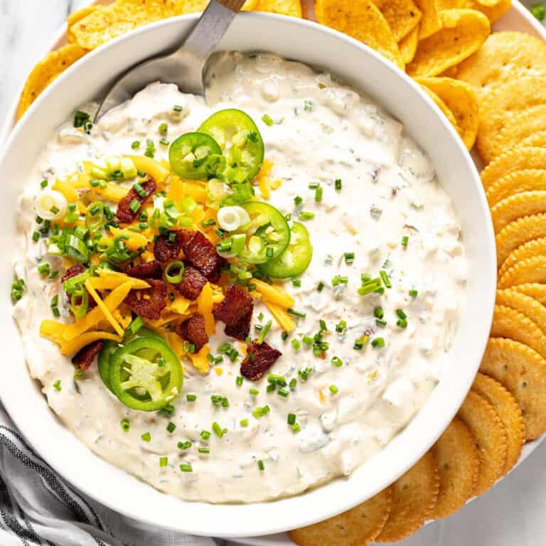 20 Minute Cold Jalapeno Popper Dip