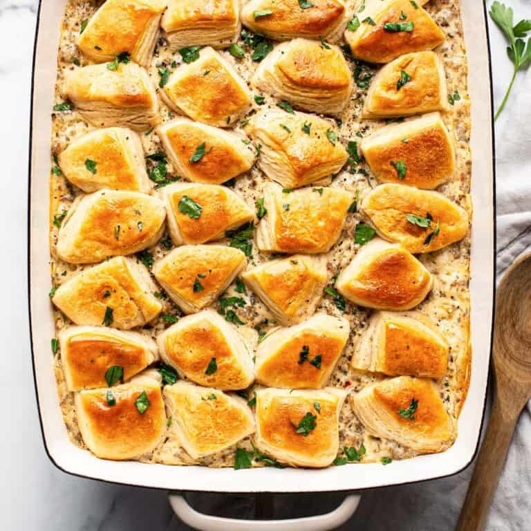 Biscuits and Gravy Casserole