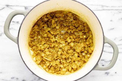 Curry Potato Soup with Sausage - Midwest Foodie